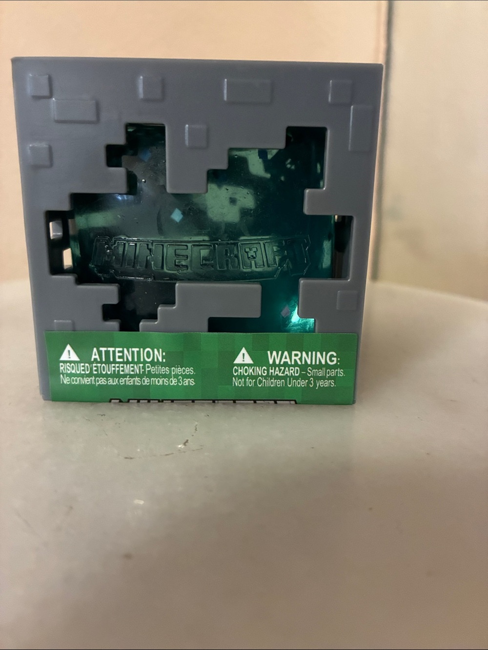 Minecraft Teal Jelly Cube Collectible - Official Merchandise